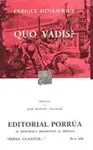 QUO VADIS?