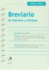 BREVIARIO DE MAXIMAS Y MINIMAS