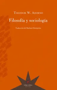 FILOSOFÍA Y SOCIOLOGÍA