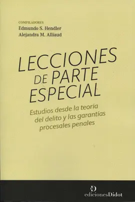 LECCIONES DE PARTE ESPECIAL