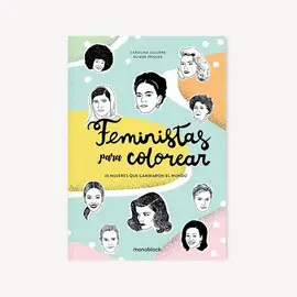 FEMINISTAS PARA COLOREAR