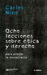 OCHO LECCIONES SOBRE ETICA Y DERECHO