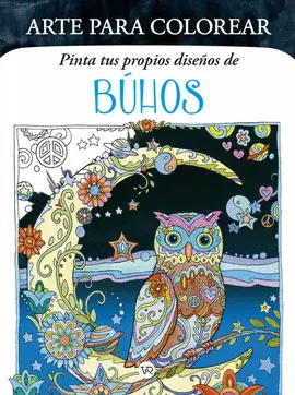 BUHOS ARTE PARA COLOREAR