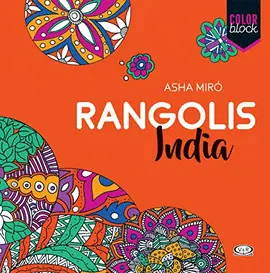 RANGOLIS DE LA INDIA  COLOR BLOCK