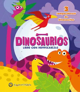 LIBRO CON ROMPECABEZAS: DINOSAURIOS