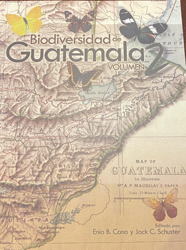 BIODIVERSIDAD DE GUATEMALA (VOLUMEN 2)