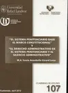 EL SISTEMA PENITENCIARIO BAJO EL MARCO CONSTITUCIONAL Y EL DERECHO ADMI EN EL SIST. PENIT.