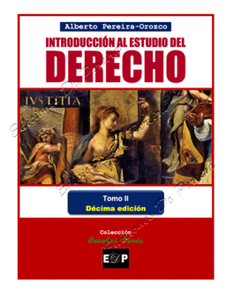 INTRODUCCION AL ESTUDIO DEL DERECHO TOMO II