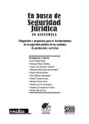 EN BUSCA DE SEGURIDAD JURIDICA EN GUATEMALA