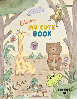 COLORING MY CUTE BOOK