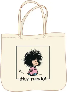 Bolsa Mafalda. ¡Hoy Muerdo!