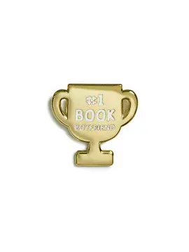 #1 Book Boyfriend Enamel Pin