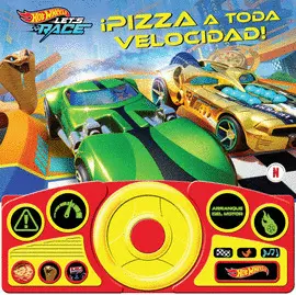 Hot Wheels: Let's Race - ¡Pizza a Toda Velocidad! Libro Sonoro con Volante - Lib