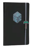 MINECRAFT: DIAMOND ORE JOURNAL WITH CHARM