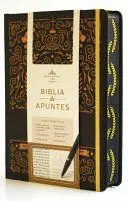 BIBLIA DE APUNTES RVR 1960 TD, NEGRO Y ORO (EDICIÓN CANTOS PINTADOS) / SPANISH JOURNALING BIBLE RVR 1960 HC BLACK AND GOLD