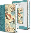 Biblia Rvr 1960 Letra Gigante, Símil Azul con Pájaros(Edición Cantos Pintados) / Spanish Bible Rvr 1960 Giant Print Handy Size Leathersoft Light Blue