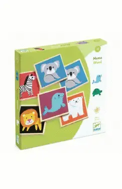 Juego de Memoria de Madera (Dj01624) Djeco