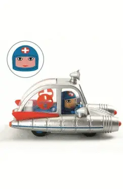 Carro Space Ambulance (Dj05458) Djeco