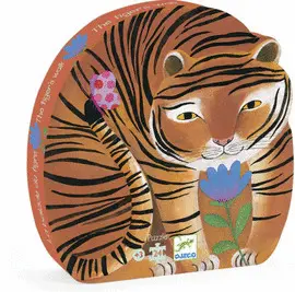 Djeco The Tiger's Walk - 24Pcs Puzzle
