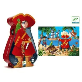 Djeco The Pirate And His Treasure - 36 Pcs Puzzle