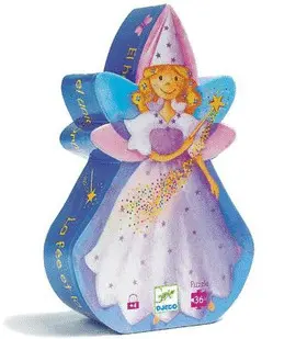 Djeco The Fairy And The Unicorn - 36 Pcs