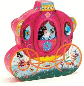 Djeco Elises Carriage Puzzle 54 Pcs (Dj07254)