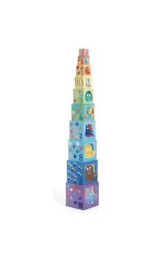 10 Cubos Arcoiris (Dj08510) Djeco