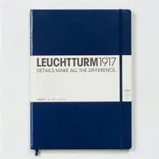 Leuchtturm Navy Pocket Plain Notebook