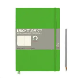 Notebook Composition (B5) Dotted, Softcover, 123 Numbered Pages, Fresh Green