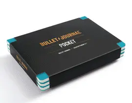 Bullet Journal Pocket, 46 Numbered Double Pages Dotted, Turquoise25, 3Er Pack - Leuchtturm
