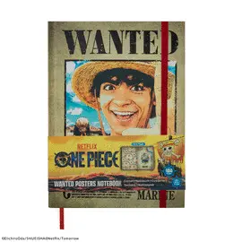 Wanted Posters Notebook - One Piece
