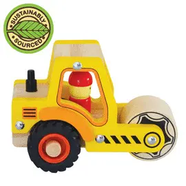 Wooden Construction Vehicles Assorted
