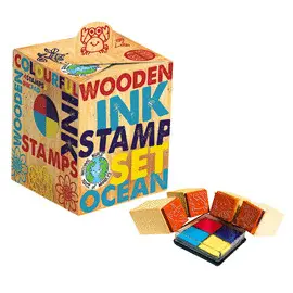 Wooden Stamp Set-Ocean