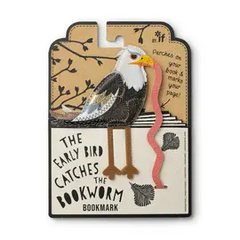 The Early Bird Catches The Bookworm Bookmark Eagle