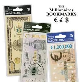 The Millionaire's Bookmark - Million Euro Bookmark