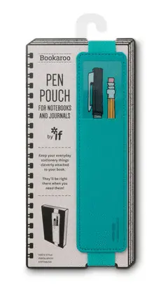 Pen Pouch For Notebooks Turquoise - Porta Lápices Turquesa