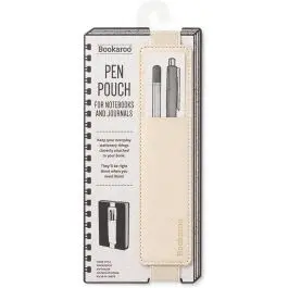 Bookaroo Pen Pouch Cream - Porta Lápices Crema