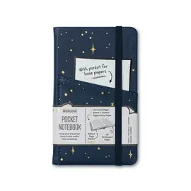Bookaroo Pocket Notebook (A6) Journal - Moon & Stars