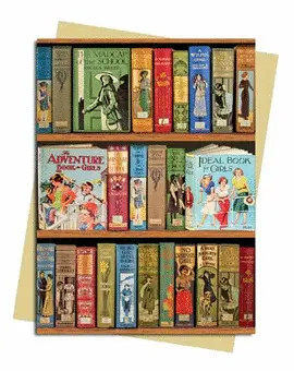 Bodleian Libraries Girls Adventure Book Greeting Card Foil 1812129