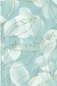 Agenda de Lalúh 2026 Diseño 3 Fresh - Everyday Is a Fresh Start