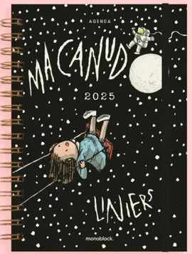 Agenda A5 Semana Anillada - Enriqueta Astronauta