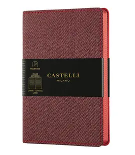 Castelli Notebook Pkt Rul Harris Red
