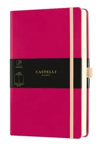 Castelli Notebook Pkt Squ Aqua Amaranth