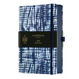 Castelli Notebook Pkt Rul Shibori Jute