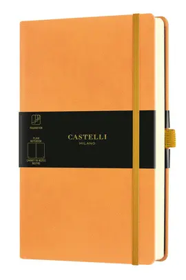 Castelli Notebook Lrg Squ Aqua Clementine