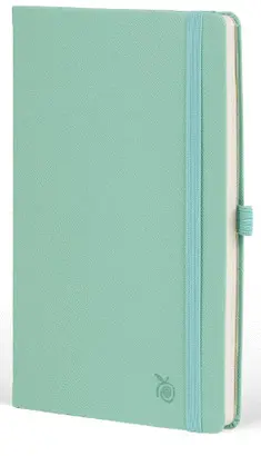 Castelli Notebook Mid Ruled Appeel Classic Tiffany 13X21 cm