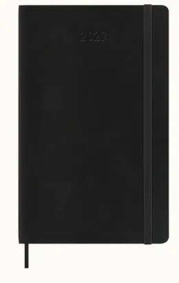 12M Daily Large Classic Black Soft Negra Tapa Suave 2027 Agenda Moleskine