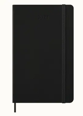 12M Wkly Hor Pocket Classic Black Hard Negra Tapa Dura 2027 Agenda Moleskine