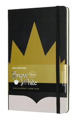 Moleskine Snow White - Limited Edition Crown Large Ruled Notebook