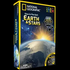 Glow In The Dark3D Earth And Stars